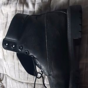 Black Timberland Boots Size 11